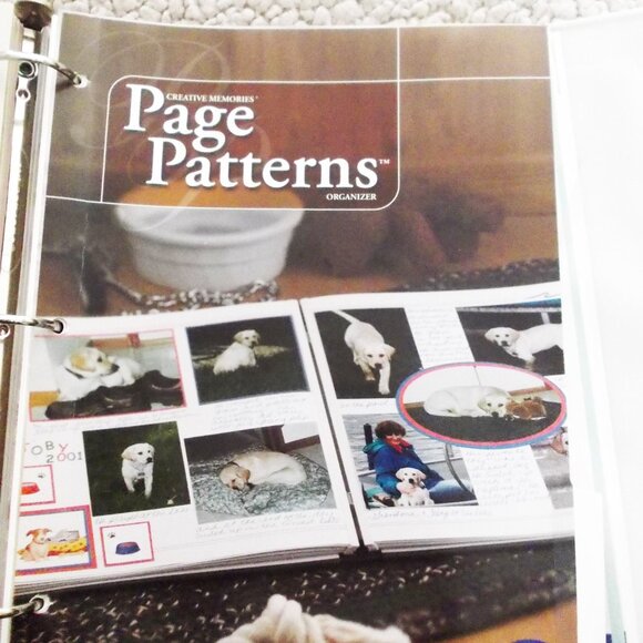 Creative Memories Scrapbooking Binder Organizer Page Patterns - Picture 10 of 11